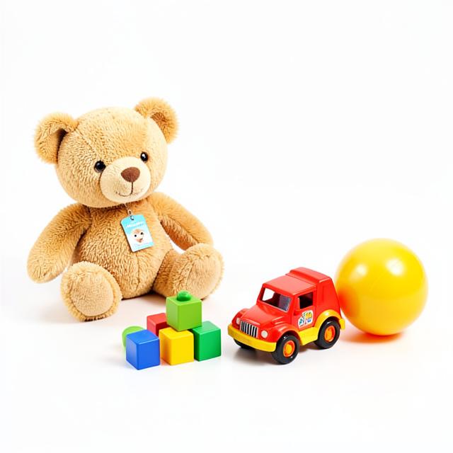 A selection of toys from the Golden Centre catalog